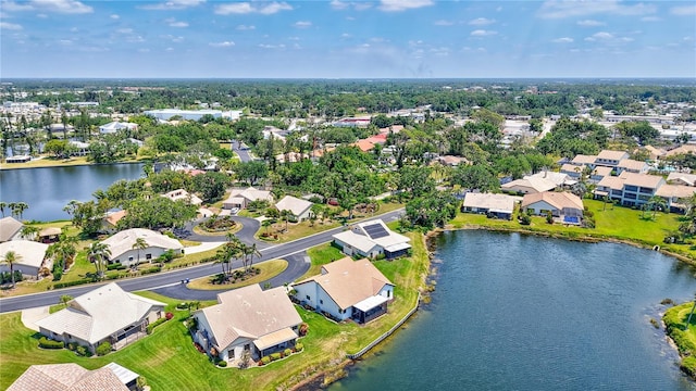 75 Inlets Blvd Unit 75, Nokomis, FL 34275 - drone / aerial view featuring a residential view and a water view