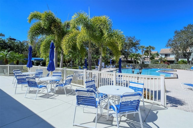 75 Inlets Blvd Unit 75, Nokomis, FL 34275 - pool featuring a patio and fence
