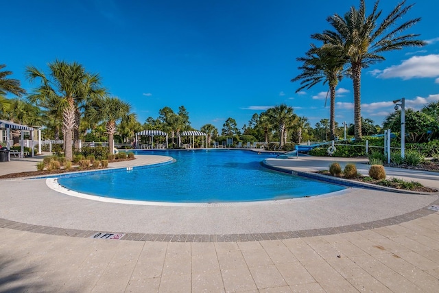 view of community pool