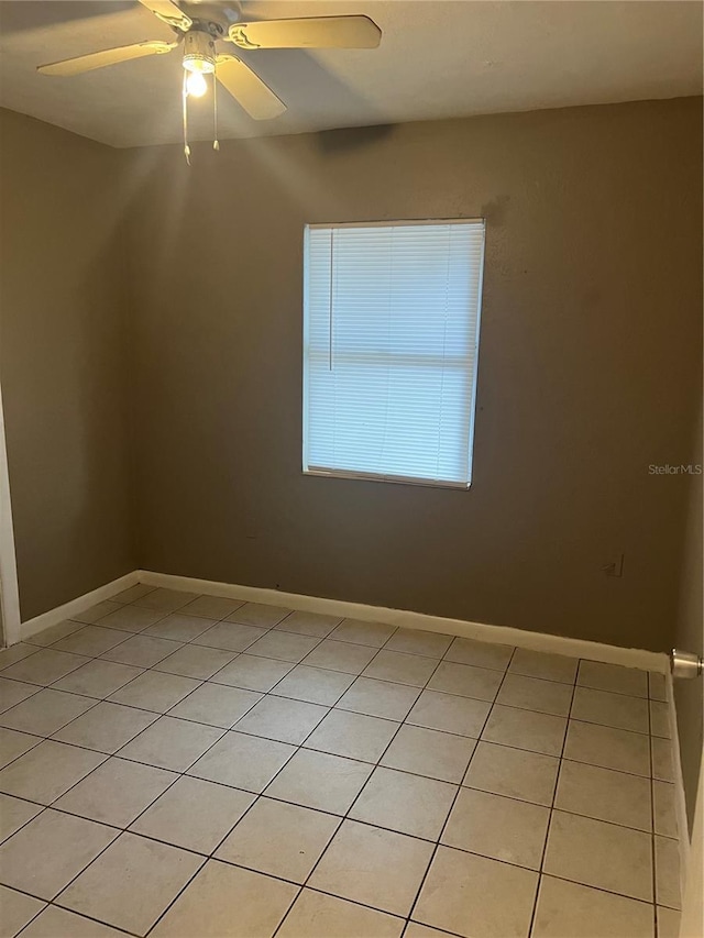 21291 Coulton Ave, Port Charlotte, FL 33952 - unfurnished room featuring light tile patterned flooring and ceiling fan