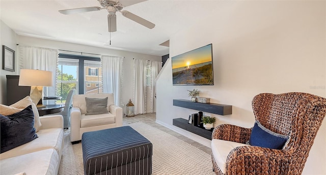 9008 White Sage Loop Unit 3605, Lakewood Ranch, FL 34202 - living room featuring ceiling fan