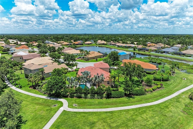 12838 Daisy Pl, Bradenton, FL 34212 - aerial view of residential area featuring a nearby body of water