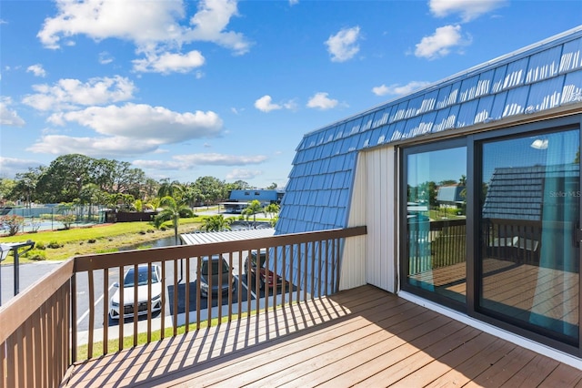 14519 Catalina Cir, Seminole, FL 33776 - view of wooden terrace