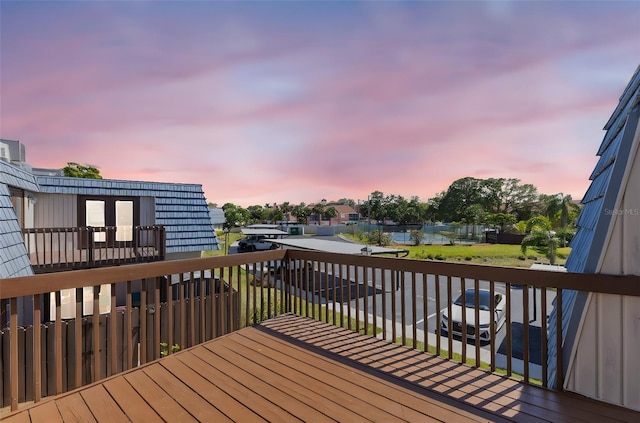 14519 Catalina Cir, Seminole, FL 33776 - view of deck at dusk