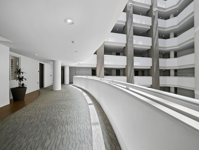 1771 Ringling Blvd Unit 1104, Sarasota, FL 34236 - corridor with carpet floors