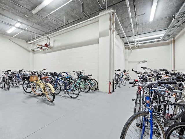 1771 Ringling Blvd Unit 1104, Sarasota, FL 34236 - garage with bike storage
