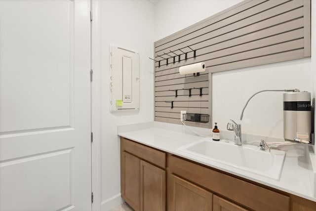 laundry room featuring a sink
