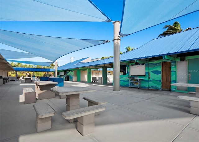 view of patio / terrace with an outdoor hangout area