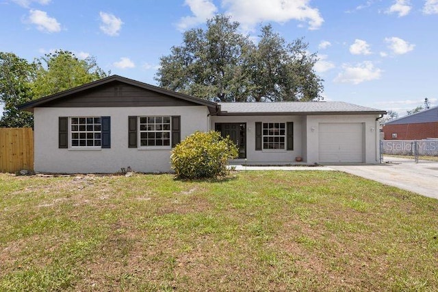 3505 27th Ave W, Bradenton, FL 34205 - ranch-style house featuring a garage, driveway, and stucco siding