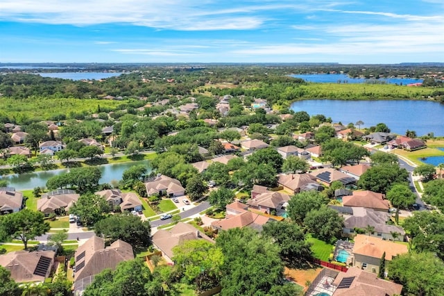 1125 English Garden Ln, Winter Garden, FL 34787 - bird's eye view with a water view and a residential view