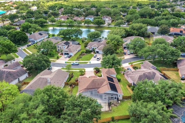 1125 English Garden Ln, Winter Garden, FL 34787 - drone / aerial view with a residential view and a water view