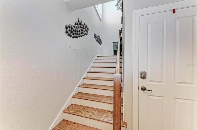 view of staircase
