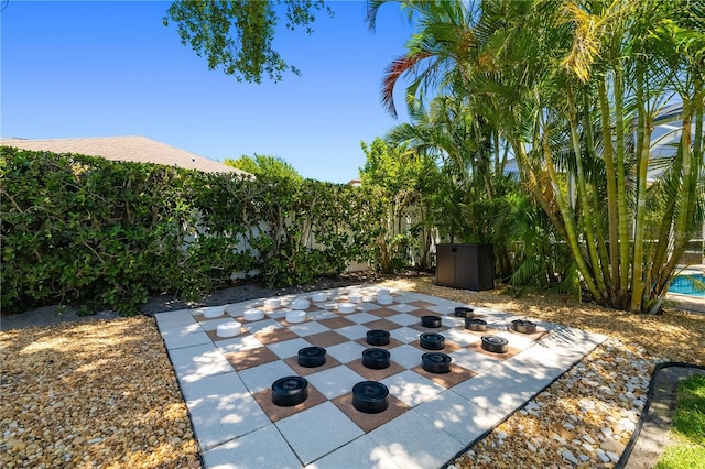 7804 Edmonston Cir, University Park, FL 34201 - view of patio / terrace with a fenced backyard