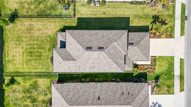 drone / aerial view