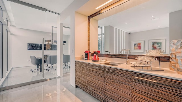 280 Golden Gate Pt Unit 600, Sarasota, FL 34236 - interior space with tile patterned floors