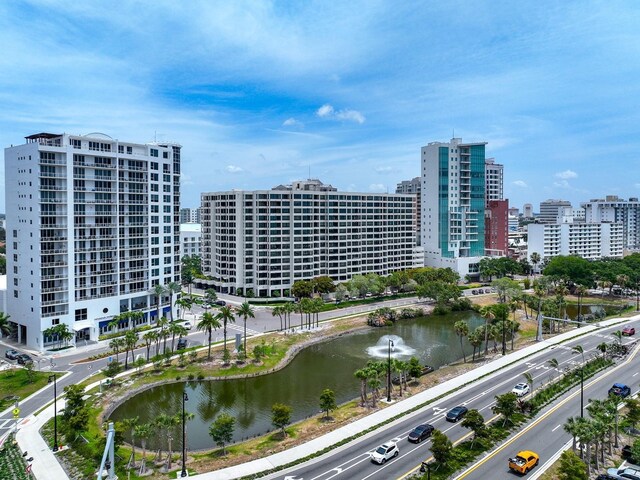 1255 N Gulfstream Ave Unit 402, Sarasota, FL 34236 - view of urban area featuring a large body of water