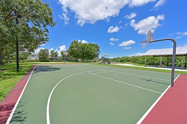 15518 29th St E, Parrish, FL 34219 - view of basketball court featuring community basketball court