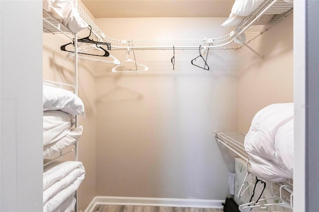 104 Shoreland Dr, Osprey, FL 34229 - spacious closet with wood finished floors