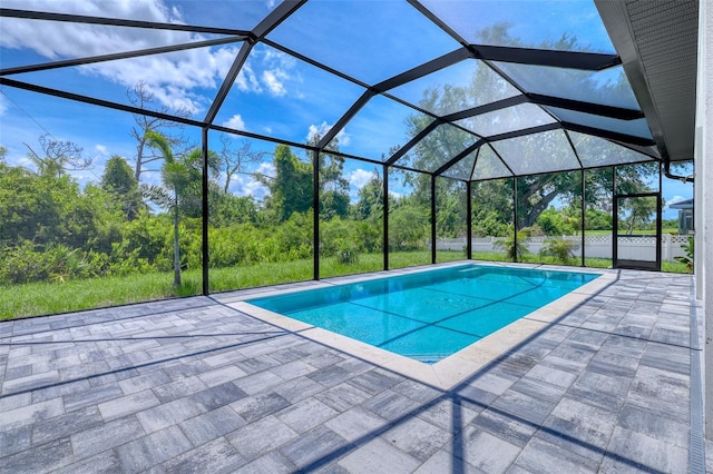 22 Medalist Cir, Rotonda West, FL 33947 - pool with a patio and a lanai