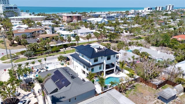 723 S Blvd Of The Presidents, Sarasota, FL 34236 - aerial view featuring a water view