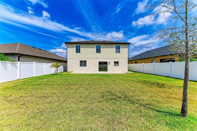 2084 La Palma Ave, Port Charlotte, FL 33953 - rear view of property with a patio and stucco siding