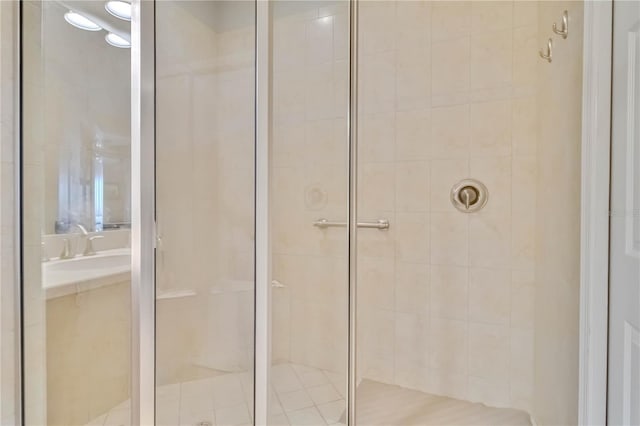 full bath featuring a stall shower