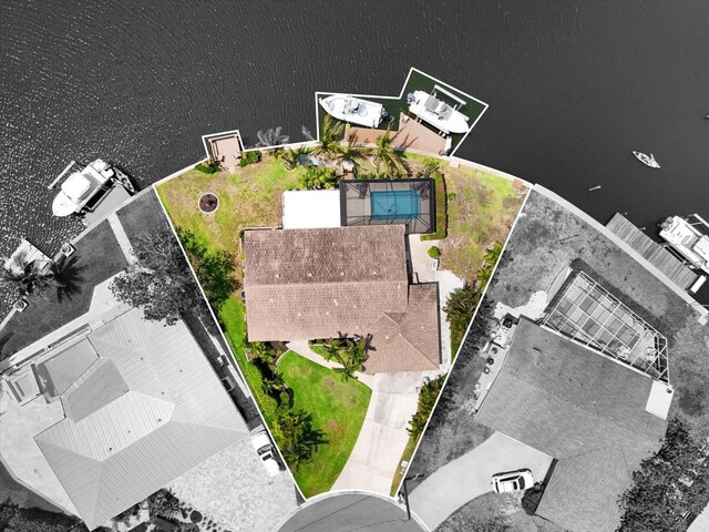 10432 Sandpiper Rd W, Bradenton, FL 34209 - bird's eye view