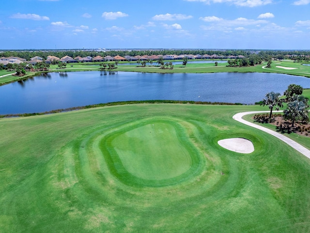 15037 Montello Way, Lakewood Ranch, FL 34211 - aerial view with golf course view and a water view
