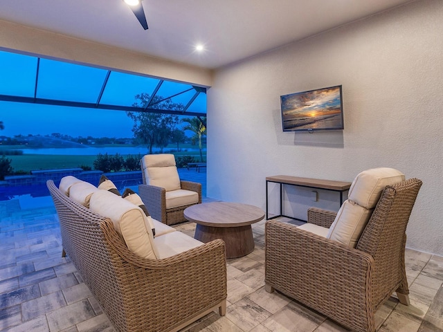 15037 Montello Way, Lakewood Ranch, FL 34211 - exterior space featuring a sunroom