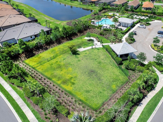 15037 Montello Way, Lakewood Ranch, FL 34211 - birds eye view of property featuring a residential view and a water view