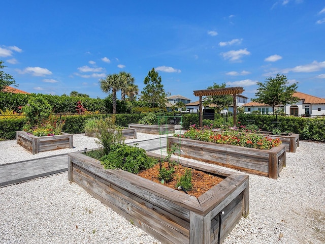15037 Montello Way, Lakewood Ranch, FL 34211 - surrounding community with a garden