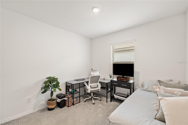 9725 Last Light Gln, Parrish, FL 34219 - bedroom with carpet floors, baseboards, and an office area