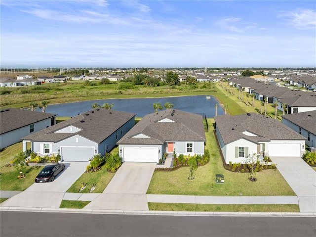 9725 Last Light Gln, Parrish, FL 34219 - aerial perspective of suburban area featuring a nearby body of water