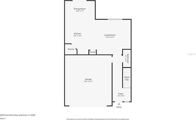 2969 Great Abaco Way, Bradenton, FL 34208 - property floor plan