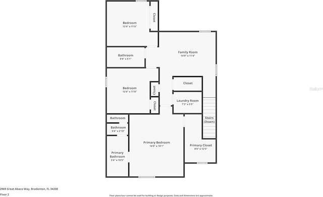 2969 Great Abaco Way, Bradenton, FL 34208 - property floor plan