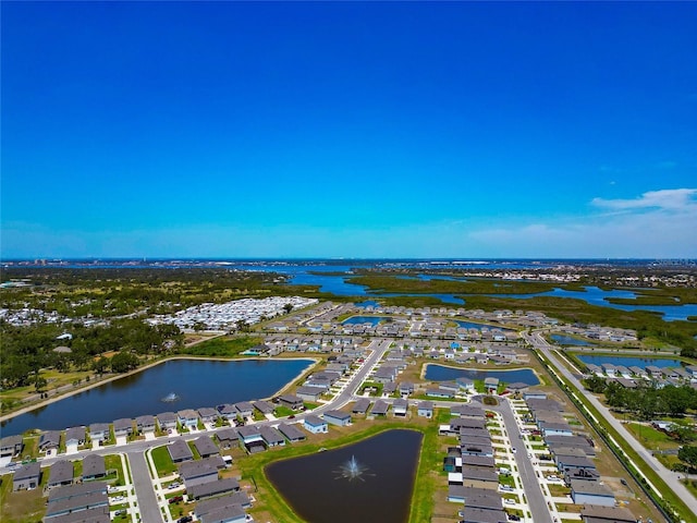 2969 Great Abaco Way, Bradenton, FL 34208 - aerial view of property's location featuring a nearby body of water and nearby suburban area