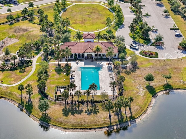 14309 Carolina Sky Pl, Lakewood Ranch, FL 34211 - birds eye view of property with a water view