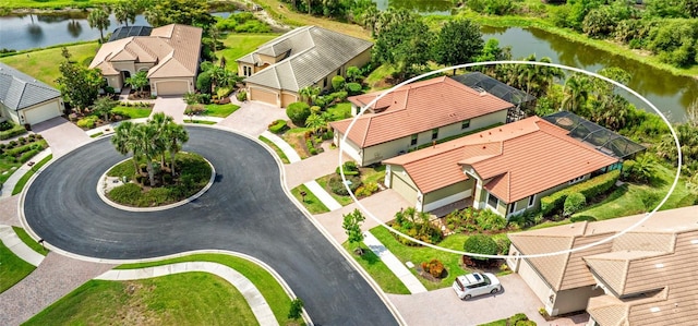 1358 Cielo Ct, North Venice, FL 34275 - aerial view featuring a water view