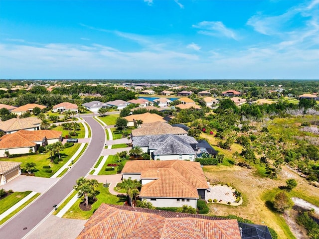 birds eye view of property featuring a residential view