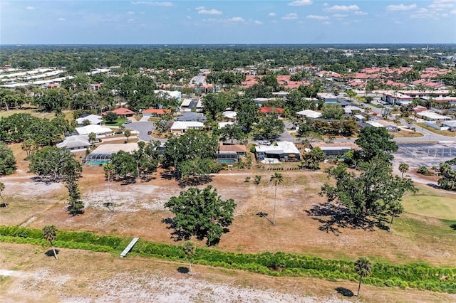drone / aerial view featuring a residential view