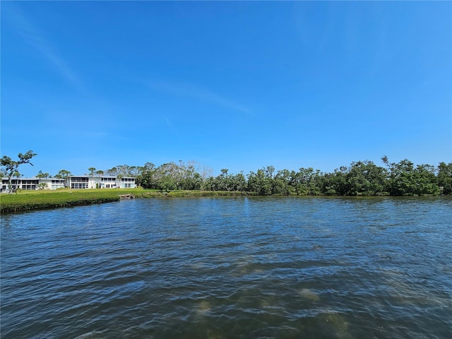 view of water feature