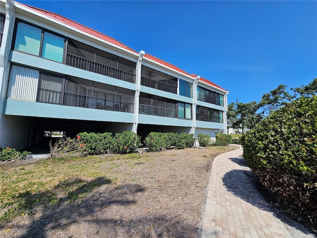 view of property