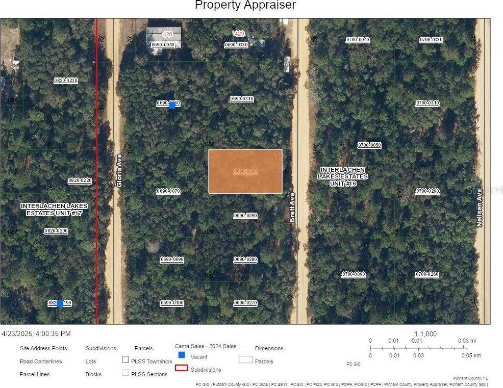 0 Brett Ave, Interlachen, FL 32148