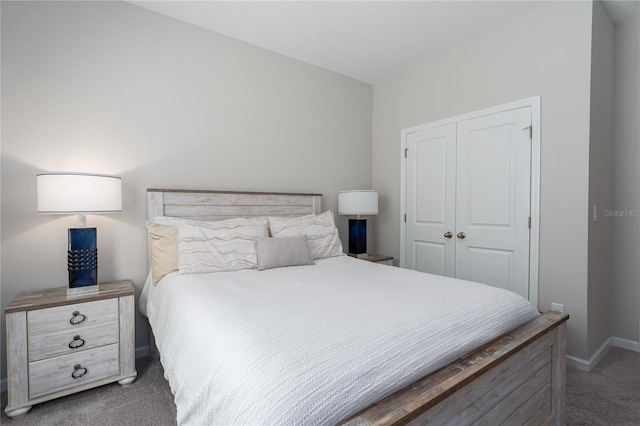 10464 Ladybug Cv, Parrish, FL 34219 - bedroom with carpet floors, a closet, and baseboards