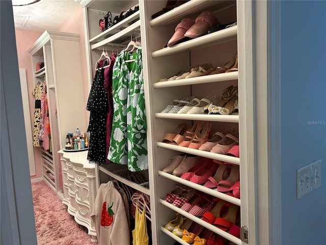 1600 Twin Oaks Cir, Oviedo, FL 32765 - walk in closet featuring carpet flooring