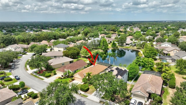 14315 Tree Swallow Way, Lakewood Ranch, FL 34202 - aerial view of residential area featuring a nearby body of water