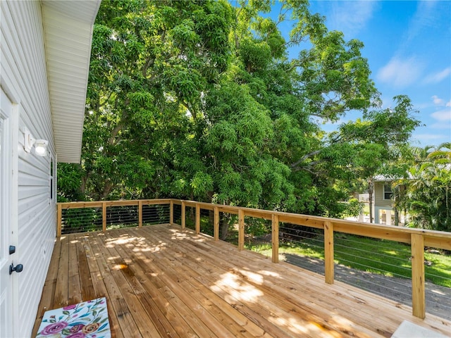 3405 10th St W, Palmetto, FL 34221 - view of wooden terrace