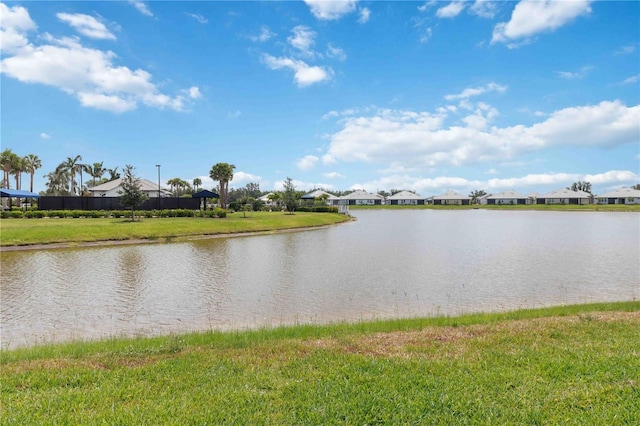 water view featuring nearby suburban area