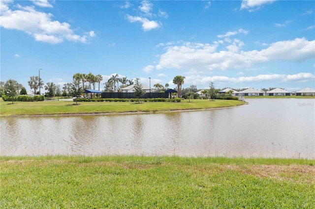 water view featuring nearby suburban area