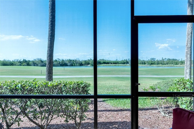 water view featuring a local golf course